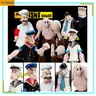 Original bfs popeye der Seemann Popeye Chef Wave 3 Anime Action figur Statue Modell Puppe