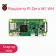 Scheda originale Raspberry Pi Zero W 1GHz CPU single-core 512MB RAM Bluetooth BLE e WiFi Pi 0 Zero WH con intestazione Pin o Kit custodia