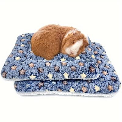 1pc Washable Guinea Hamster Bed Mat, Rabbit Winter...