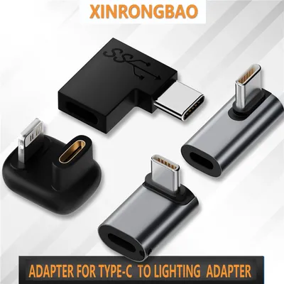 Adapter for Type-C Female to Lighting Male Adapter OTG U-type Adapter For IPhone 14 13 12 XS Fa st