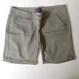 American Eagle Outfitters Shorts | Ae Stretch Sage Green Skinny Bermuda Short Size 6 American Eagle | Color: Green | Size: 6