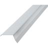 Daprona - Dachblech Ortgangblech Giebelblech, 2m Silber Dacheindeckung Alublech für Flachdach und