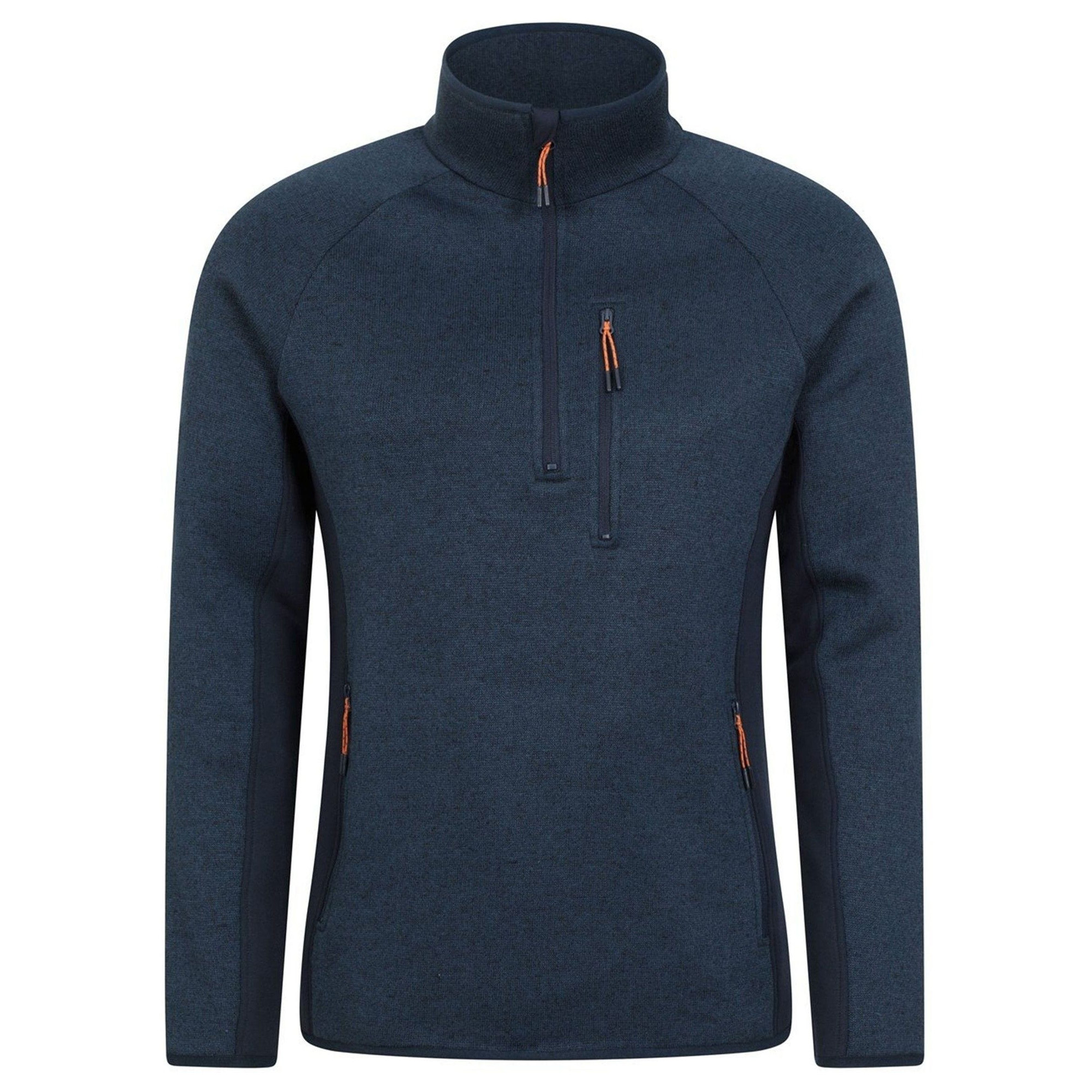 Mountain Warehouse Herren Treston Fleece-Oberteil (Marine) Image