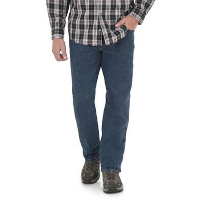 Men's Big & Tall Rugged Wear Performance Relaxed Fit Jeans by Wrangler in Medium Stone (Size 44 30)