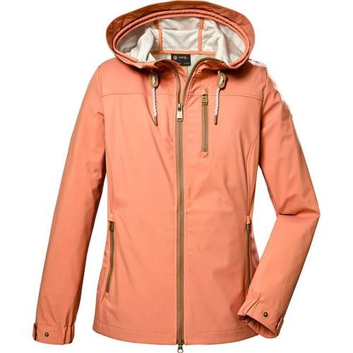 G.I.G.A. DX by killtec Damen Funktionsjacke GS 24 WMN SFTSHLL JCKT, Größe 42 in Orange