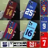 Fußballspieler Nummer Telefon hülle für iPhone 15 13 12 11 14 Pro max x xr xs Hülle für iPhone 15 12