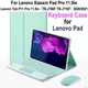 Fall für Lenovo Xiaoxin Pad Pro 11 5 11.5 Zoll abnehmbare Tastatur abdeckung für Lenovo Tab P11 Pro