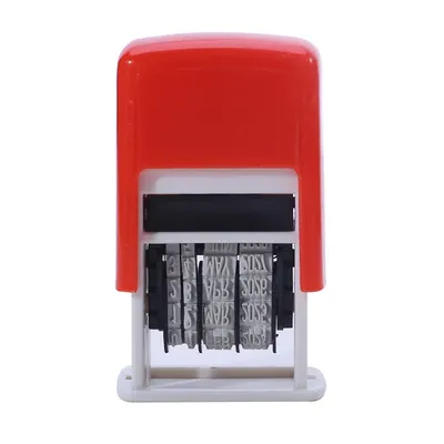 Planner Date Stamp DIY Handle Account Date Stamps Stamping Mud Set Mini Stamps For Office Escolar