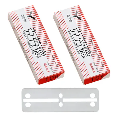10/20/50pcs Men's Safety Razor Blades Face Care Shaving Blades Stainless Steel Double-sided Manual