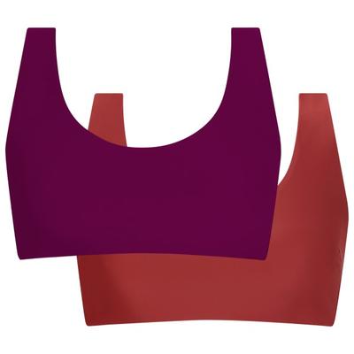 INASKA - Women's Top Pure - Bikini-Top Gr XL lila/rot Image