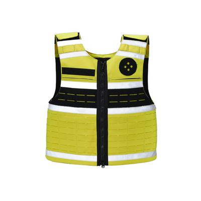 Ace Link Armor High Visibility Vest Carrier Yellow Large B-CR-HIVIS-YEL-3-L