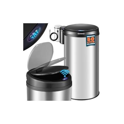 MONZANA® Sensormülleimer XXL silber 50L Image
