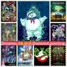 Ghostbusters Fantasmas Atenda Ao Chamado AB Diamond Painting DIY Art 5D Full Drill Round Square