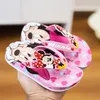 Disney kinder Flip-Flop Sommer Indoor Cartoon Mädchen Mickey Maus Sandalen Prinzessin Mädchen Hausschuhe Rosa Blau Schuhe Größe 24-35