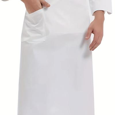 TEMU 1pc Hotel Chef Half Apron Men And Women Half Waist Apron, Anti-dirty Work Clothes