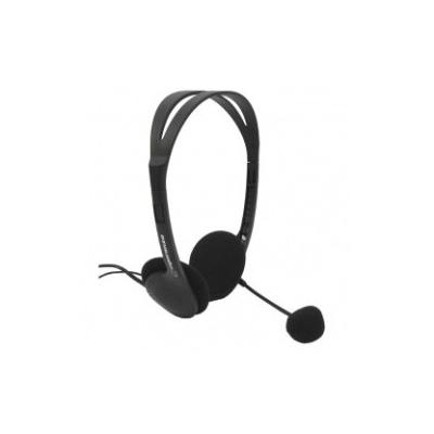 Esperanza EH102 Kopfhörer & Headset Kabelgebunden Kopfband Anrufe/Musik Schwarz