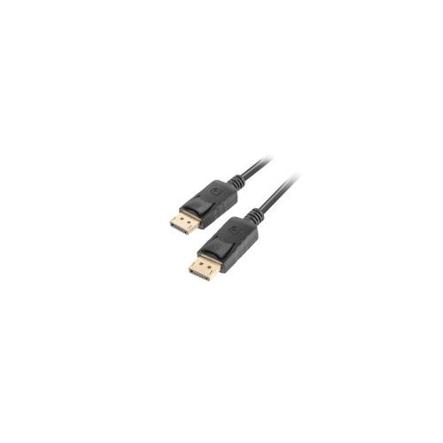 Lanberg CA-DPDP-10CC-0018-BK DisplayPort-Kabel 1.8 m Schwarz