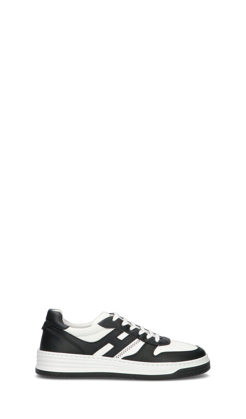 HOGAN - H630 Sneaker uomo nera/bianca in pelle