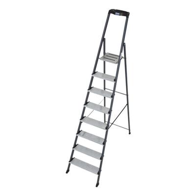 Krause Stehleiter »MONTO Securo« 8 Stufen silber, 255 cm