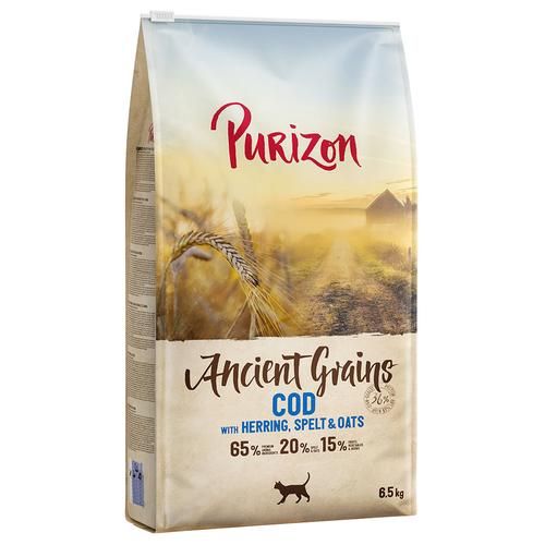 2x6,5kg Purizon Adult Urgetreide Kabeljau Katzenfutter trocken