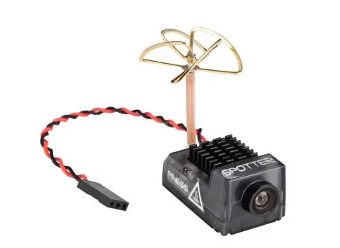 Spotter 5,8 G 5,8 GHz FPV-Kameramikrofon FOV170 Grad 700TVL 40CH Videosender VTX 20 ~ 200 mW einstellbar für F-Band AKA Fat Shark Image