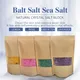 Sels de bain pour la relaxation et l'aromathérapie du corps sel de mer trempage spa 500g