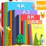 A3/A4/4K/8K/16K cartoncino colorato carta colorata dura fai da te fai da te carta che fa cartone