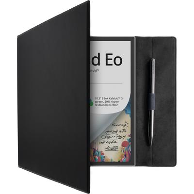 TECHWOOD E-Reader-Hülle "Flip Cover für PocketBook InkPad Eo" Hüllen Bookcover, Schutzhülle, e-Reader-Hülle, Case, Schutzcase, stoßfest schwarz eBook-Reader