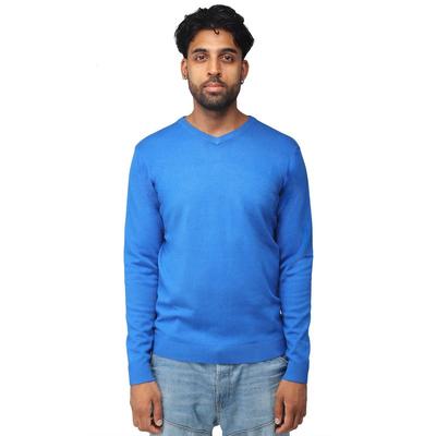 X RAY XMW-39137 Classic V-Neck Sweater - Blue