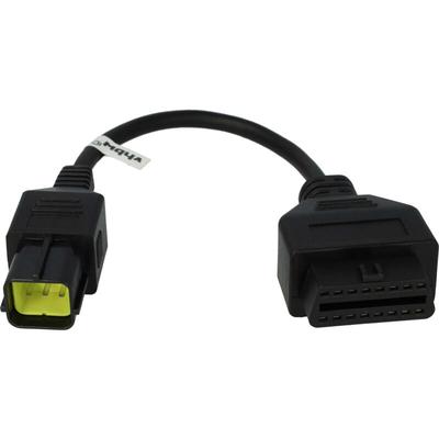 Vhbw - OBD2 Adapter OBD2 6 Pin auf OBD2 16Pin kompatibel mit Husqvarna ccm 450, sm 610, sm 630, smr Image
