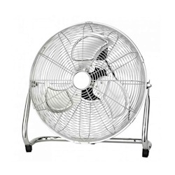 Tischventilator Ø40cm 75W 3 Geschwindigkeiten Aero Silver Raydan Home