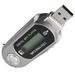 Portable 4GB 1.3-inch LCD Screen Digital MP3 Player USB Flash Drive with /MIC /3.5mm Audio Jack (Silver)