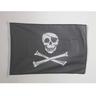 AZ FLAG Bandiera NAVALE Pirata Teschio 45x30cm - Bandiera MARITIMA dei Pirati 30 x 45 cm Speciale