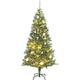 Vidaxl - Albero di Natale Artificiale con 300 led Palline e Neve 210 cm