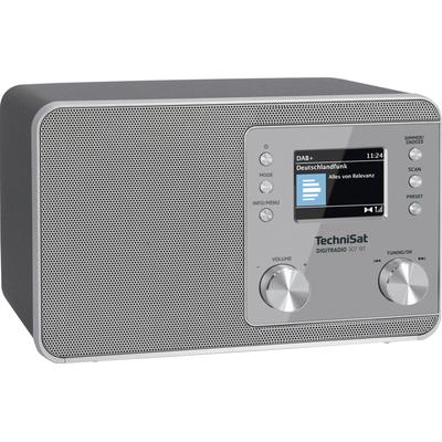 TECHNISAT Radio "DIGITRADIO 307 BT", silber, B:22cm H:14,1cm T:16,5cm, Radios