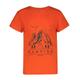 T-Shirt ICEPEAK "K SHIRT LEADVILLE" Gr. 164, orange Kinder Shirts T-Shirts