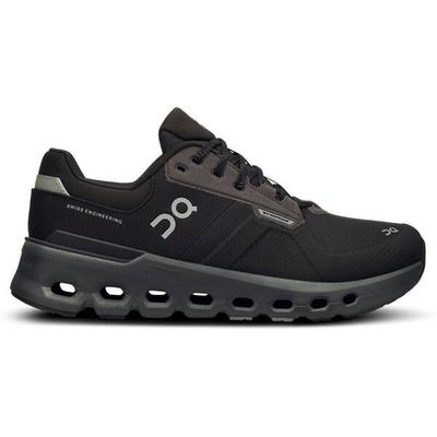 ON Damen Laufschuhe Cloudrunner 2 Waterproof, Größe 38 ½ in Schwarz