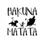 15 cm/20 cm/25 cm Auto Adesivi Moto Hakuna Matata Re Leone Vinile Auto e Moto Accessori PVC