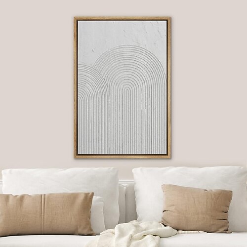 weißes abstraktes Gemälde auf Leinwand, handgemalt, 3D-Strukturölgemälde, Wandkunst, moderne Leinwandkunst für Wohnzimmer, Wohnkultur, Hotelkunstwerk Image