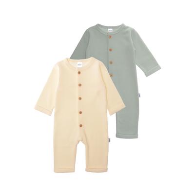Overall LILIPUT, Kinder, Gr. 74, EURO-Größen, bunt (mehrfarbig), 80% Baumwolle, 20% Polyester, Rundhals, Langarm, Overalls, mit umgeschlagenem Saum Image