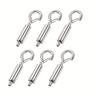 4pcs Picture Hanging Wire Hook, Open Adjustable Copper Hooks For Wire Rope Home Picture Art Gallery Picture Display Kit