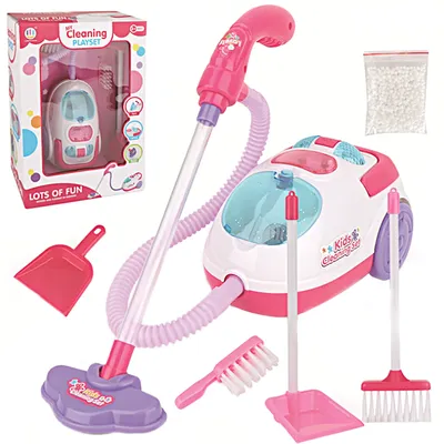 Children Simulation Vacuum Cleaner Toy with Sound Light Pretend Role Play Games Toys Playset Best