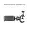Phone Bracket Mobile Cell Support Clip For All Smartphones Phone Holder Mount Stand Microphone Stand