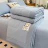 1pc Summer Quilt Solid color Bedding Quilt Air Conditioning Quilt Soft Comfortable Quilt For Bedroom