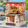 2024 Diy Mini Wooden Dollhouse With Furniture Light Doll House Casa Miniature Items maison For Toys