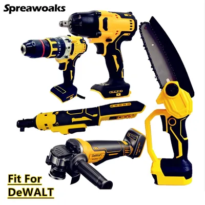 Fit For Dewalt 20V Battery Power Tools Cordless Electric Chain Saw Angle Grinder Impact Wrench