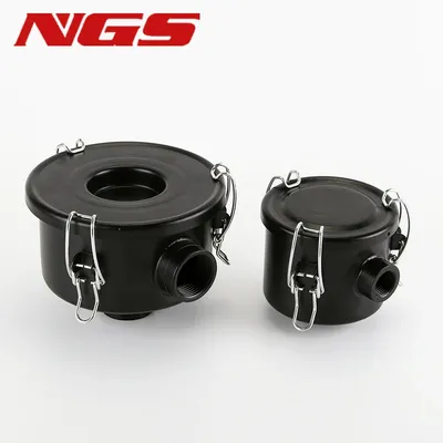 F002/F003/F004/F006/F007/F008 1/2'' 3/8" 3/4'' Thread Air Pressure Blower Vacuum Pump Intake Dust Filter Element