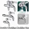 Washing Machine Tap 4-point Interface Double Ended Brass Faucet Mop Pool Expansion Faucet