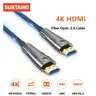 SUNTAIHO HDMI 4K60Hz Male to Male Cable 2.0 HDMI Fibre Optic Cable 1M 2M 3M HD Video Fibre Optic