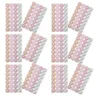 16 Sheets Tag Hole Reinforcement Stickers Decorative Protector Reinforcements Hole-punched Pages